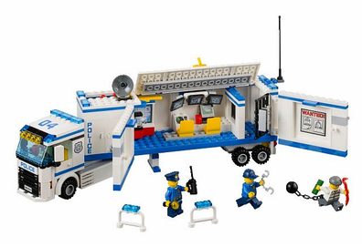 LEGO Set-Mobile Police Unit-Town / City / Police-60044-4-Creative Brick Builders
